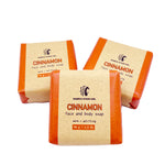 Mini face & body soap sampler (40g) - Cinnamon