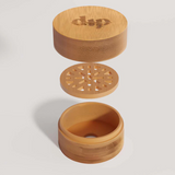 PRE ORDER dip Mini Bamboo Travel Case with Coaster : Natural