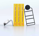 READY TO SHIP - Dip & Drip Shower Rack with Two Stands