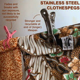 Stainless Steel Clothespegs