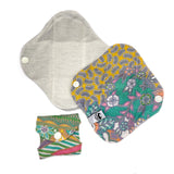 Reusable Menstrual Pad / Liner (White inner)