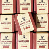 Mini face & body soap sampler (40g) - Sandalwood