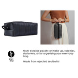 SALE - UPCYCLED Seatbelt multi-purpose pouch
