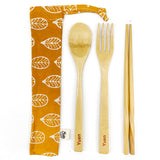 Customised Bamboo Cutlery Set