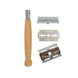Beechwood Safety Razor (Customised)