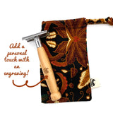 Beechwood Safety Razor (Customised)