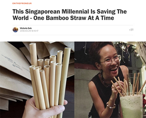 Vulcan Post: This Singaporean Millennial Is Saving The World - One Bamboo Straw At A Time