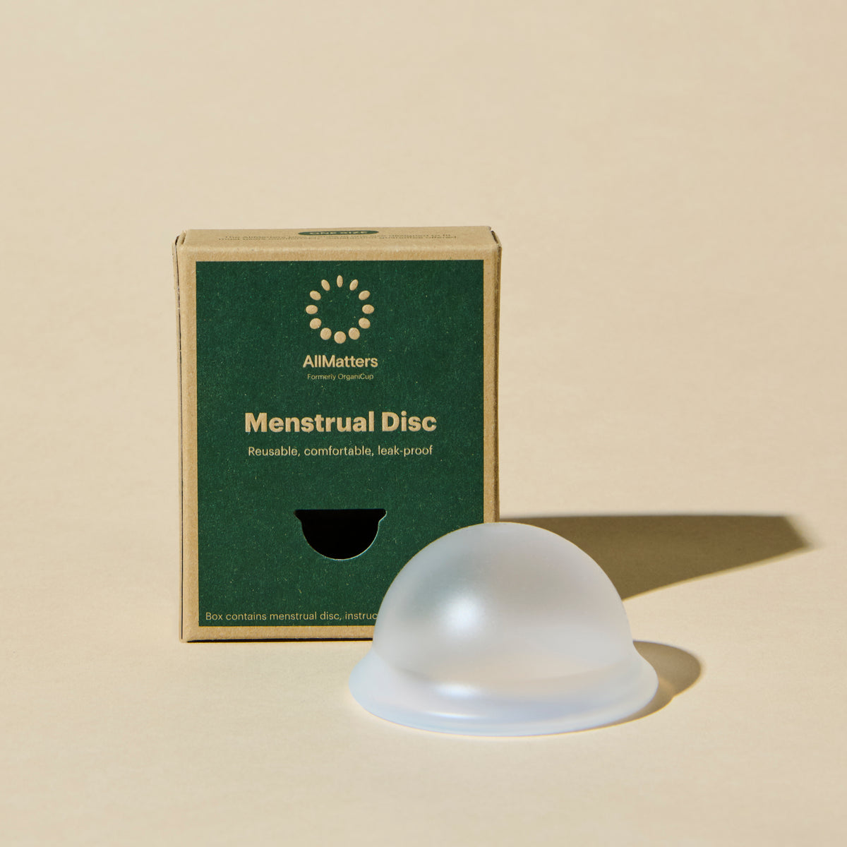 AllMatters Menstrual Disc (High Capacity, Medical Grade Silicone ...