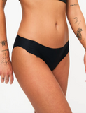 ActiveMatters Period Activewear Brief (Black/Brown)