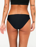 ActiveMatters Period Activewear Brief (Black/Brown)