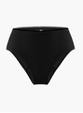Tencel™ High Waist Period Underwear in Black (Moderate/Heavy Flow)