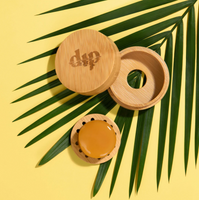 dip Mini Bamboo Travel Case with Coaster : Natural