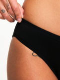 Tencel™ Brief in Black (Moderate/Heavy Flow)