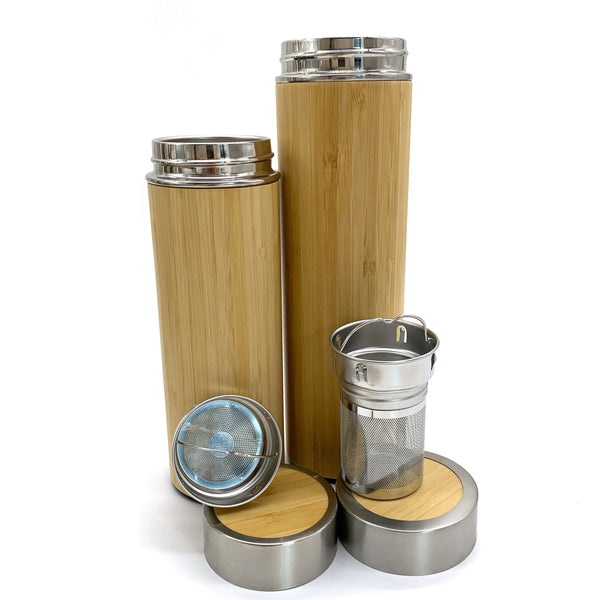 Backstock - Bamboo Shell Thermal Flask