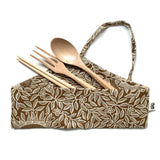 Customised Wooden Cutlery Set