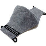 Linen Face Mask (Light Grey) (Roomy size)