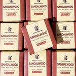 Mini face & body soap sampler (40g) - Sandalwood