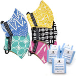(Pack of 5) Batik Face Masks